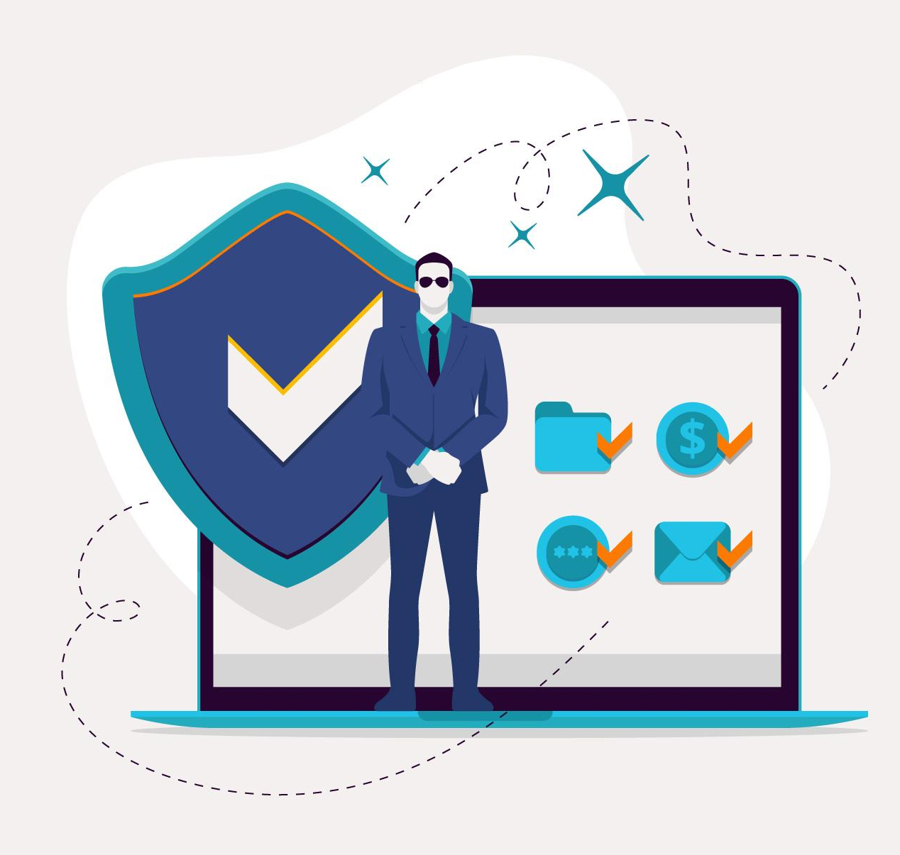 Secure custom web app development, ensuring data protection and robust security.